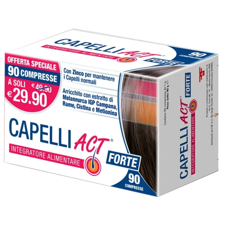 ACT Forte Cabello 90 Comprimidos