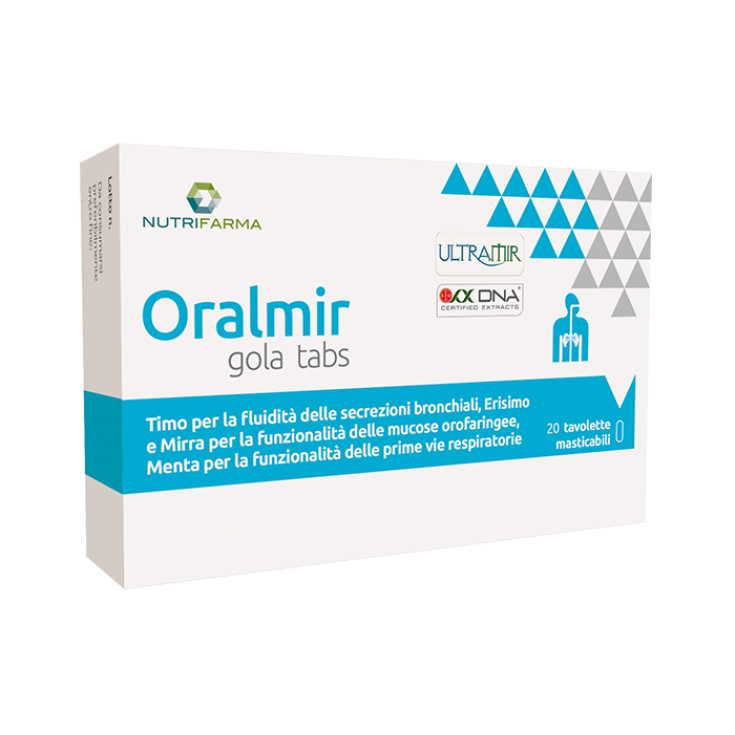 Oralmir Gola Tabs NUTRIFARMA 20 Comprimidos