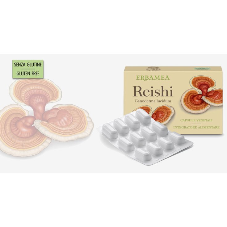 Reishi Erbamea 24 Cápsulas Vegetarianas