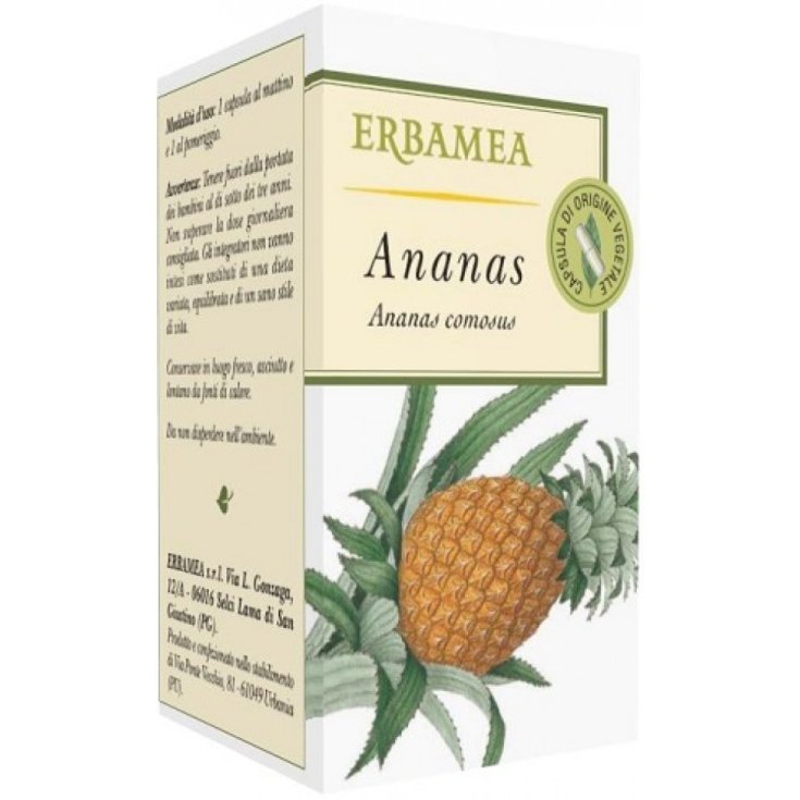 Piña ERBAMEA 50 Cápsulas Vegetales