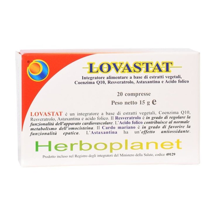 Lovastat Herboplanet 20 Comprimidos