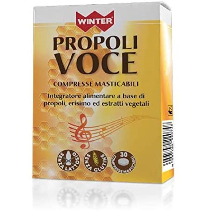 Propolis Voz Invierno 30 Comprimidos Masticables