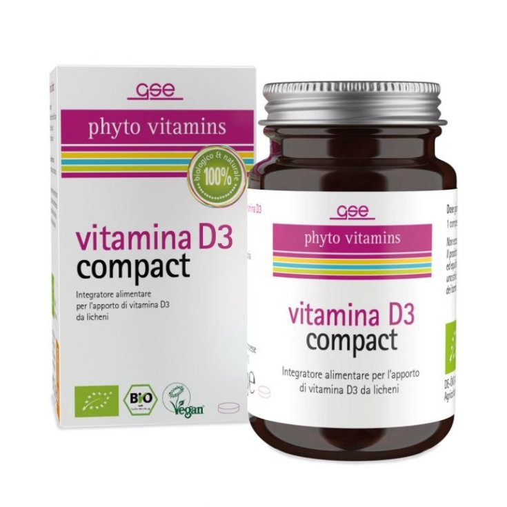 Vitamina D Compact GSE 120 Comprimidos