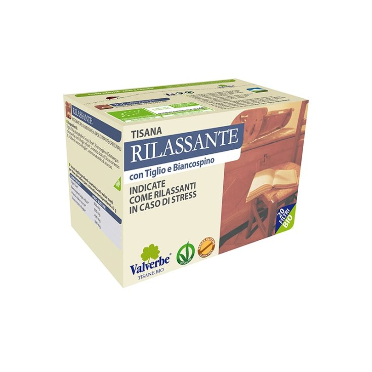 Té De Hierbas Relajante Con Tilo Y Espino Blanco Valverbe® 20 Filtros