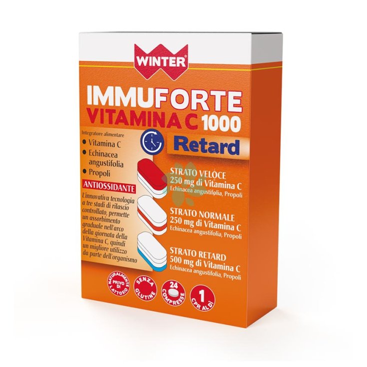 Immuforte Vitamina C 1000 Retard INVIERNO 24 comprimidos