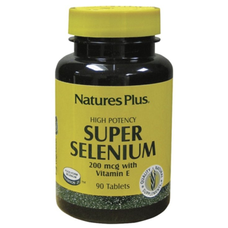 Super Selenio con Vitamina E Natures Plus 90 Comprimidos