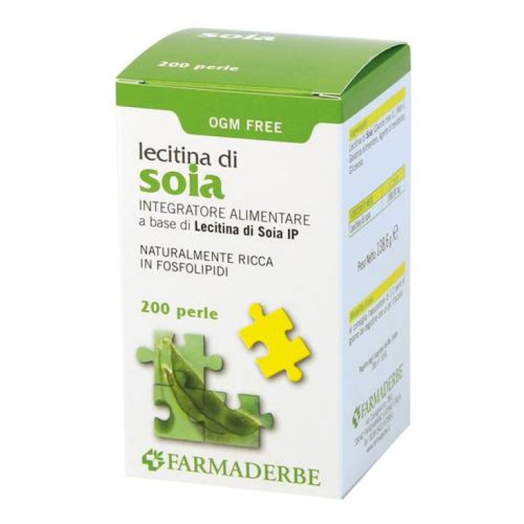 Farmaderbe Lecitina De Soja 200 Perlas