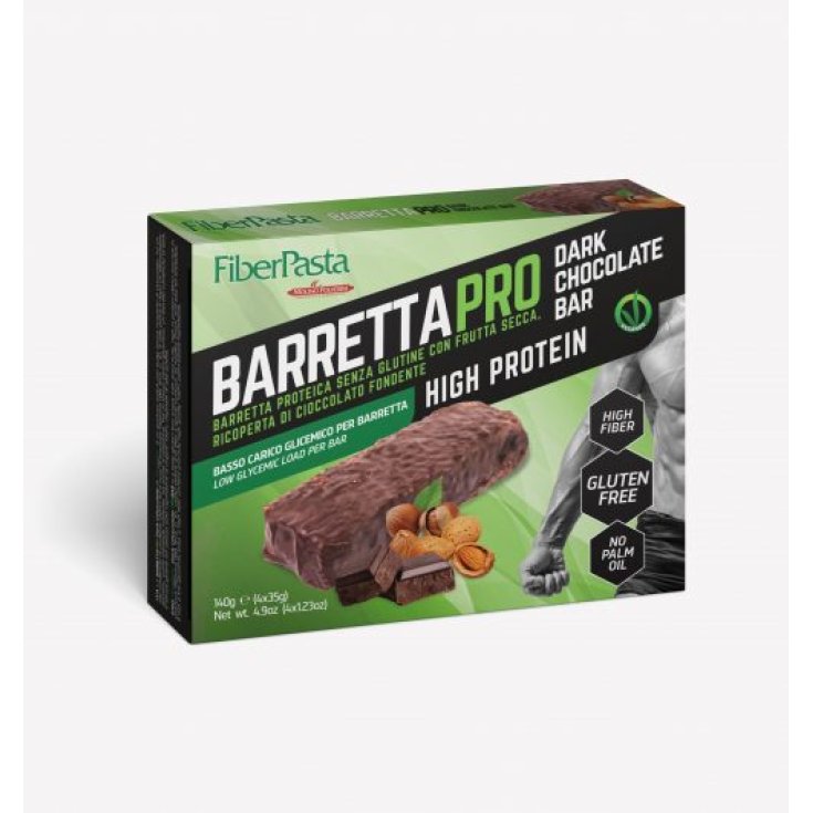 Barrita Pro Chocolate FiberPasta® 4x35g