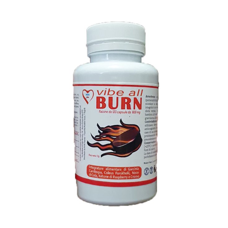 Vibe All Burn MvM Pharma Europa 120 Cápsulas