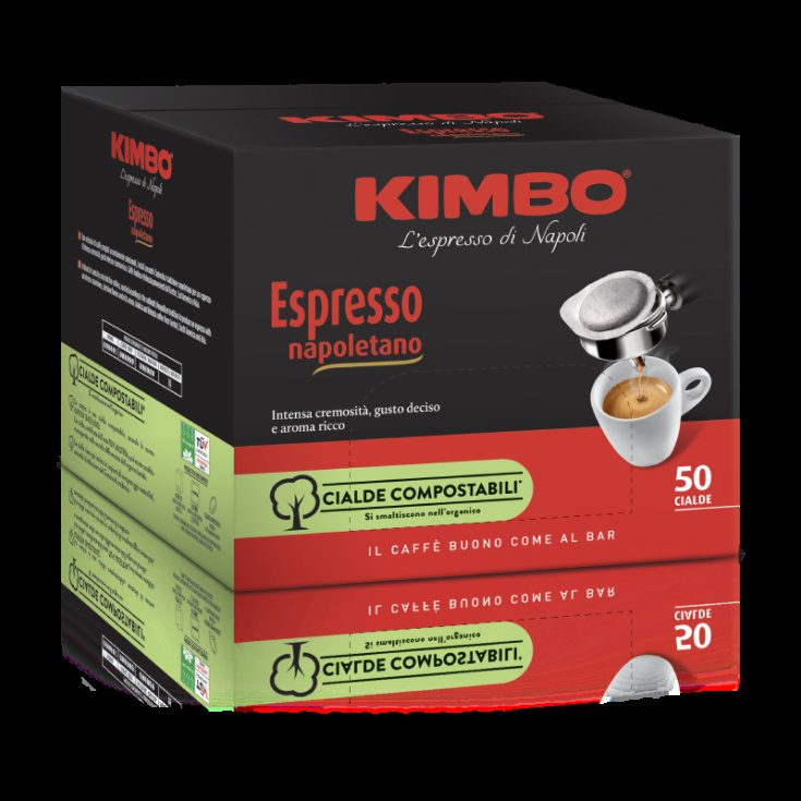 Espresso Napolitano KIMBO® 50 Cápsulas