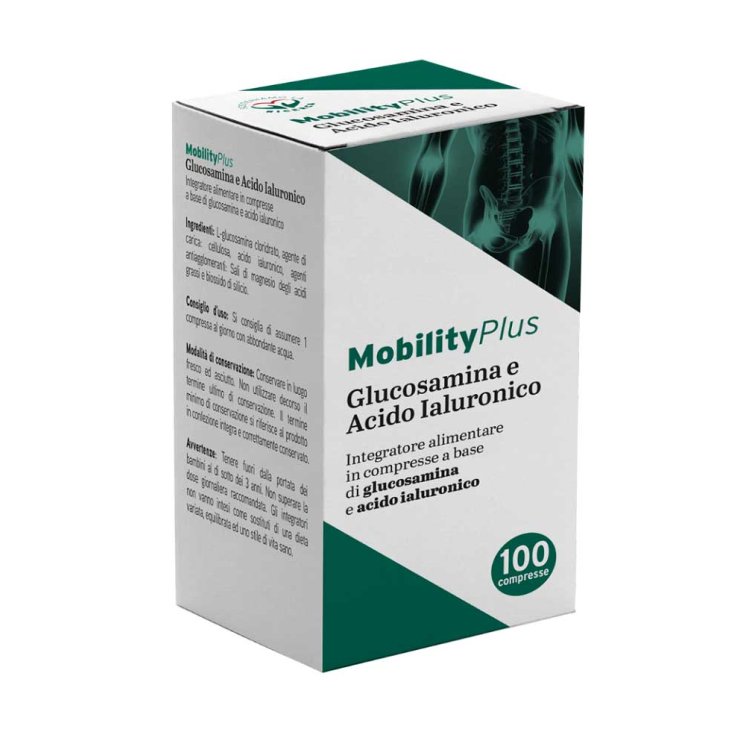 MobilityPlus Glucosamina y Ácido Hialurónico 100 Comprimidos