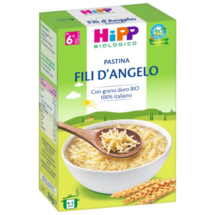 Pasta Ecológica Fili D'Angelo Hipp 320g
