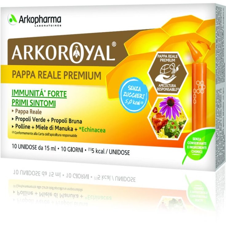 Arkoroyal® Fuerte Inmunidad Sin Azúcar Arkopharma 10x15ml