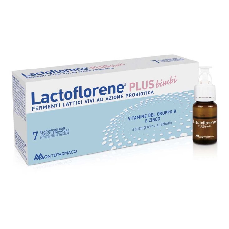 Lactoflorene® Plus Niños Montefarmaco 7 Ampollas