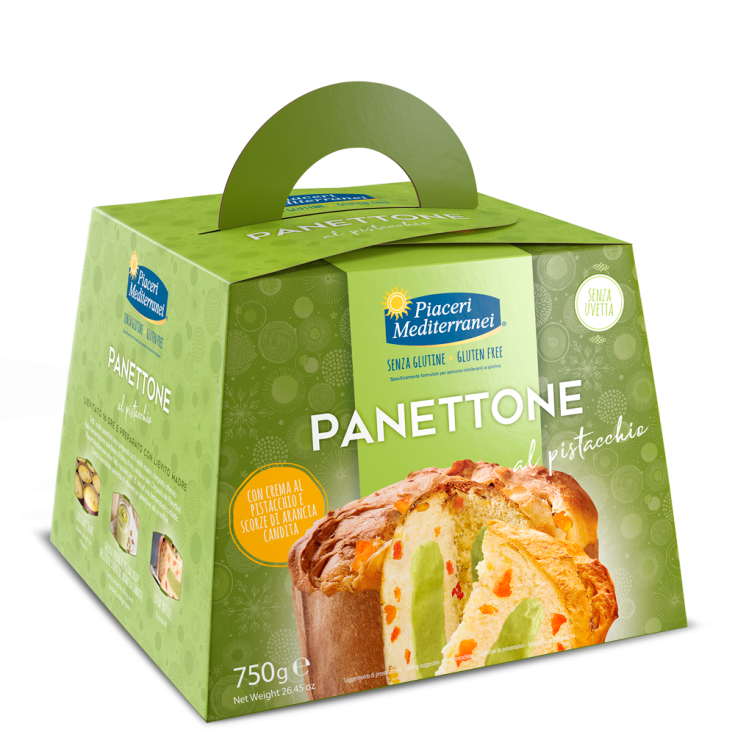 Pistacho Panettone Piaceri Mediterranei 750g