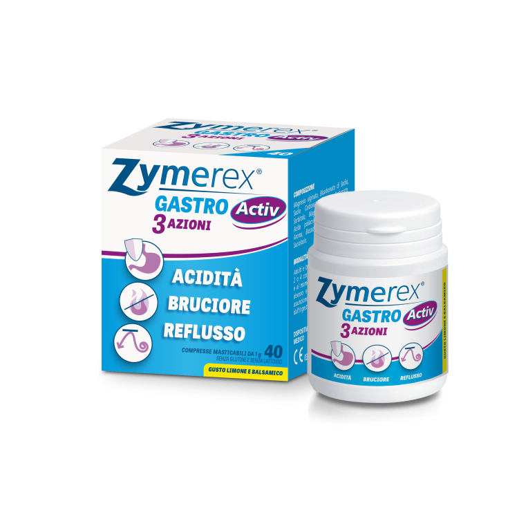 Zymerex Gastro Activ 3 Acciones 40 Comprimidos