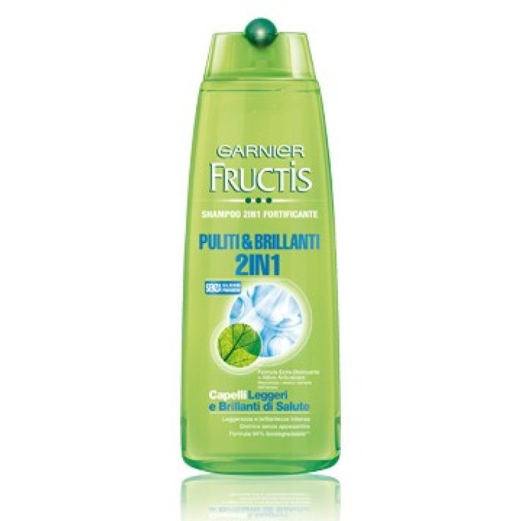 Fructis Champú Limpio y Brillante 2 en 1 250ml