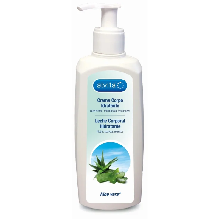 ALOE VERA ALVITA® Crema Corporal Hidratante 400ml