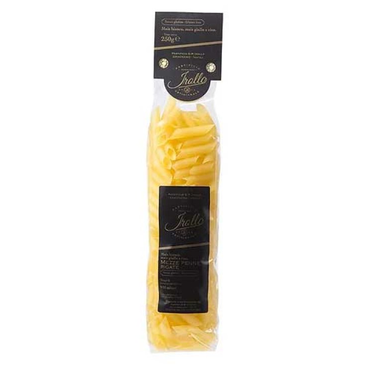 Mezze Penne Rigate Irollo Pasta Factory 1Kg