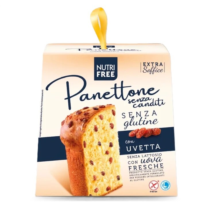 Panettone NutriFree Sin Caramelos Con Pasas