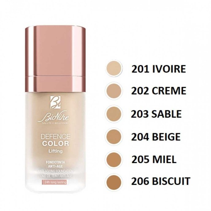 BioNike Anti-Age Lifting Defense Color Foundation 203 Sable 30ml