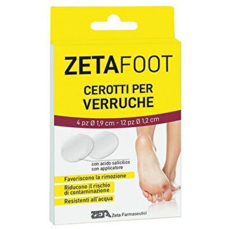 ZetaFoot Parches Para Verrugas Variadas Zeta Farmaceutici 16 Piezas