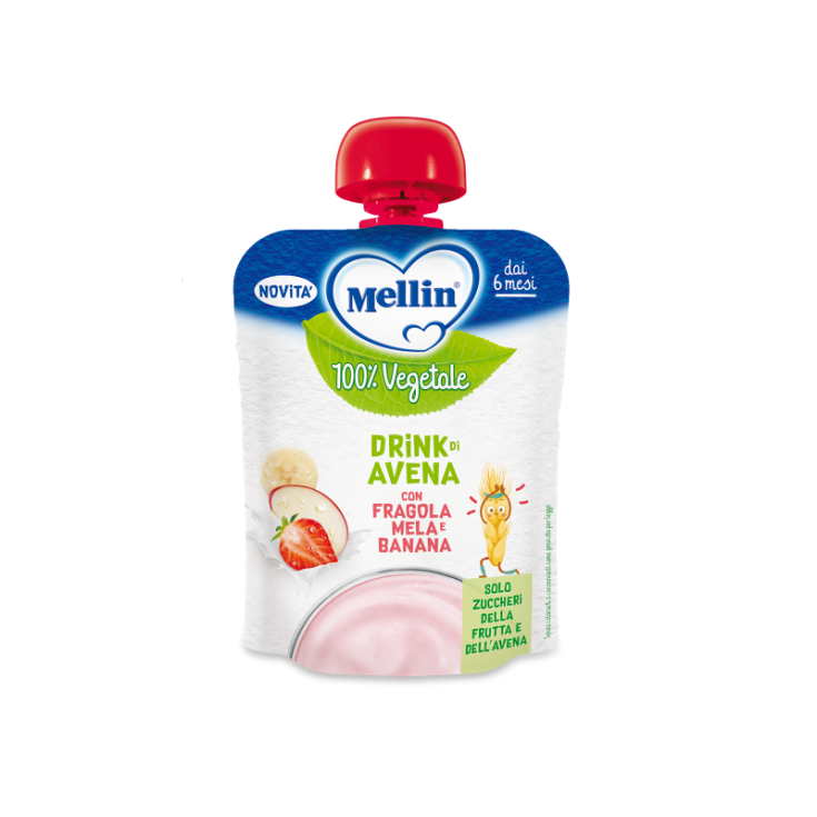 Mellin® Bebida De Avena Con Fresa, Manzana Y Plátano 90g