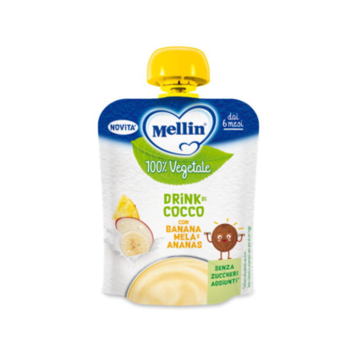 Bebida De Coco Con Plátano Manzana Y Piña Mellin® 90g