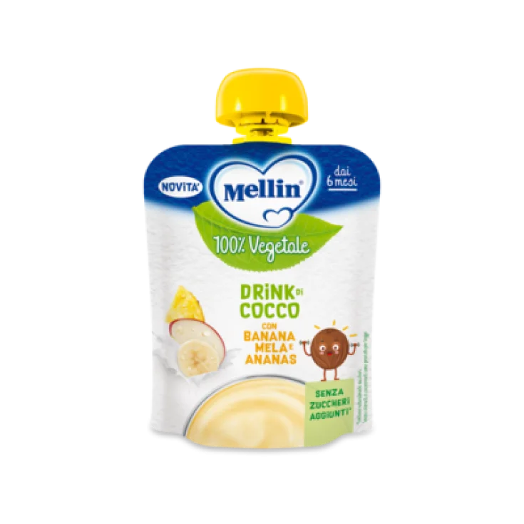 Bebida De Coco Con Plátano Manzana Y Piña Mellin® 90g