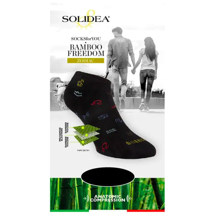 Calcetines For You Bamboo Freedom Zodiac Burdeos Talla L Solidea 1 Par