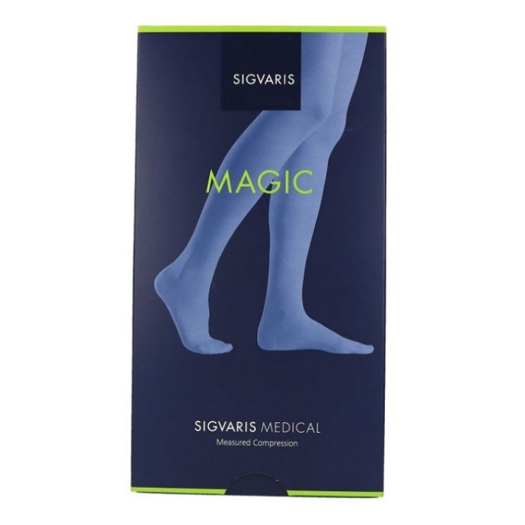 Hasta la rodilla Magic Sigvaris K1 Punta Cerrada Savana Talla XL Plus Largo