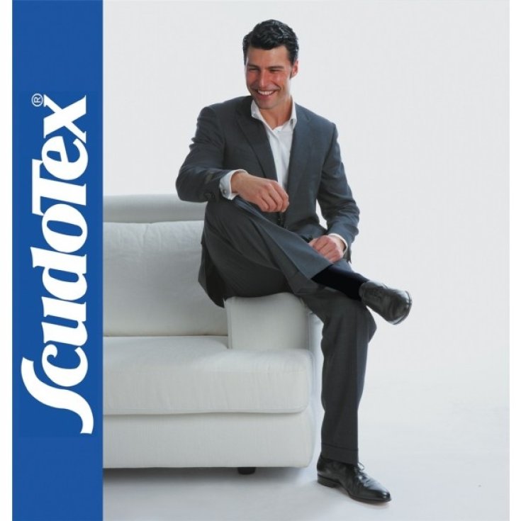 Scudovaris Rodilla Algodón Riposo Talla 5 Azul Scudotex 1 Par