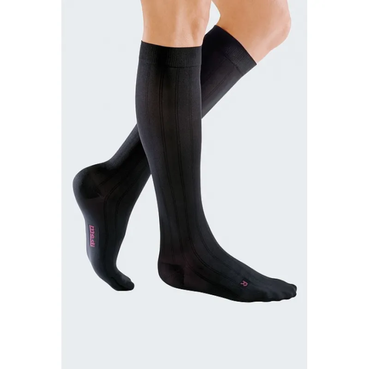 K1 Mediven para Hombre hasta la rodilla Negro Talla 4 Largo
