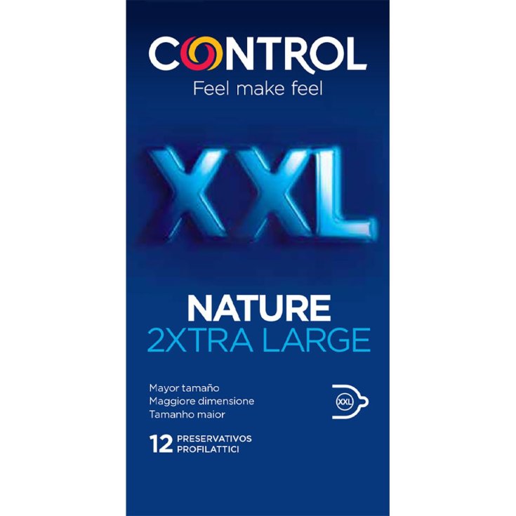Control XXL Naturaleza 12 Preservativos