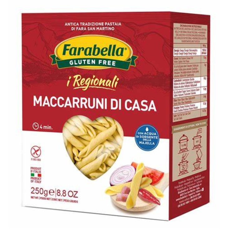 MACCARRUNI DE CASA FARABELLA® SIN GLUTEN 250G