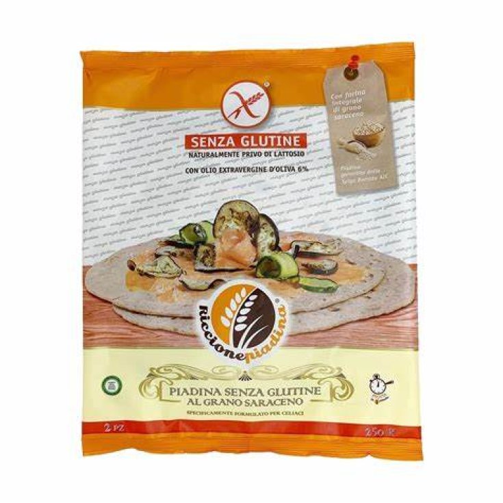 PIADINA SIN GLUTEN CON ALFORFA Riccione piadina® S2X125G