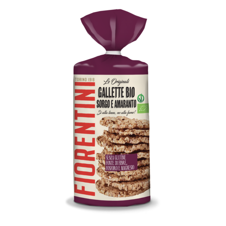 TORTAS ECOLÓGICAS DE SORGO Y AMARANTO Fiorentini 100g