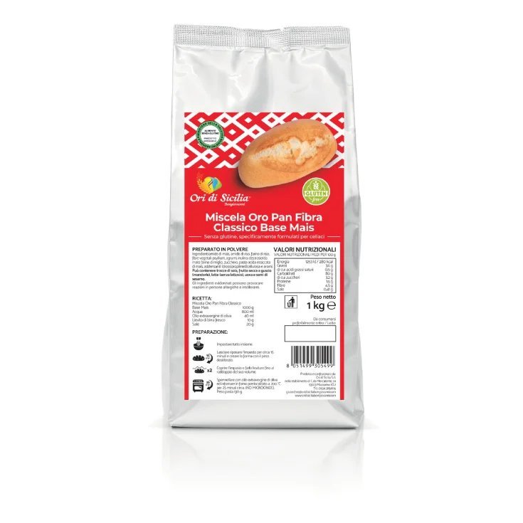 PREPARADO PARA PAN SIN GLUTEN ORI DI SICILIA 1KG