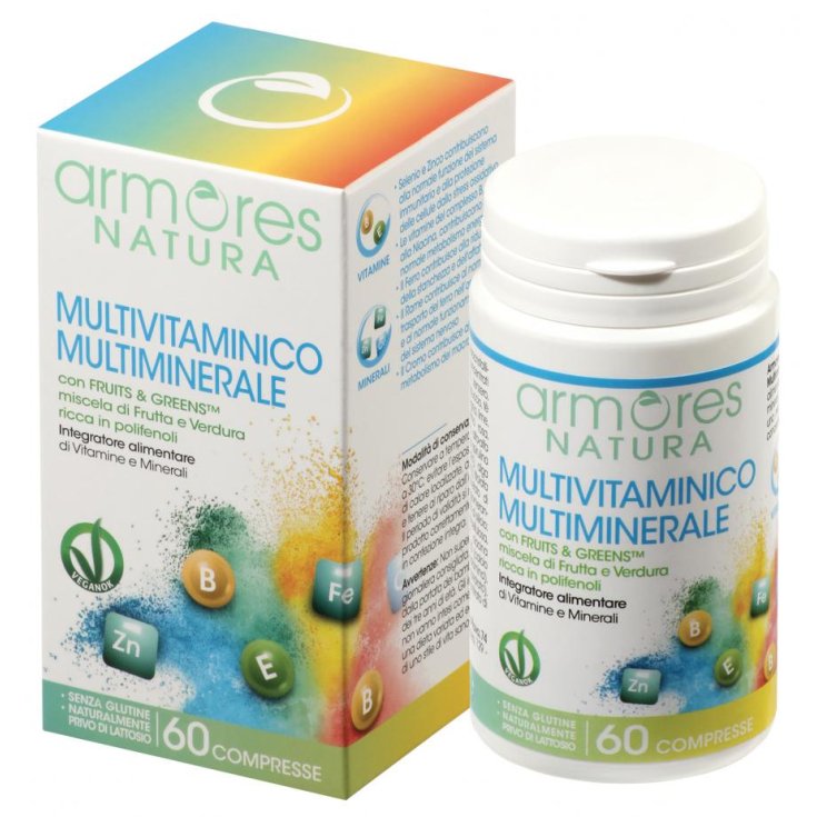 Multivitamínico Multimineral Armores Natura 60 Comprimidos