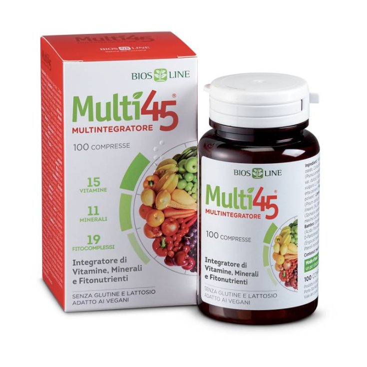 MULTI45® BIOSLINE 100 tabletas