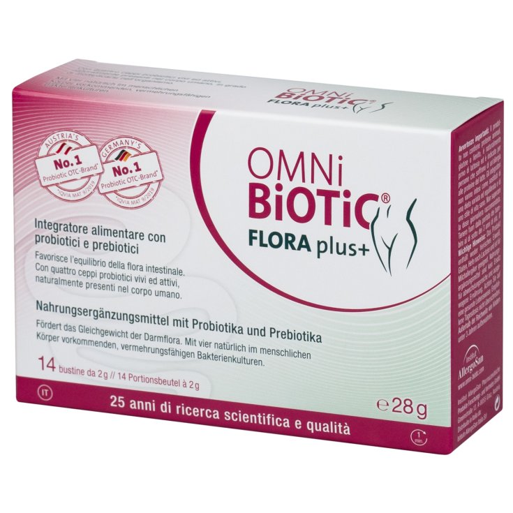 OMNiBiOTiC® FLORA + Institut Allergosan 14 Sobres