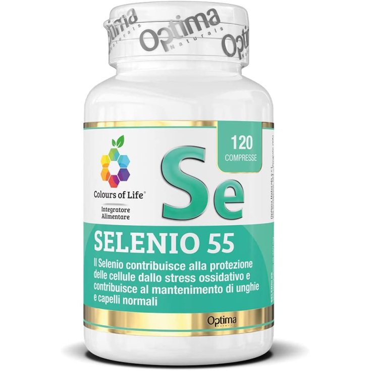 SELENIO 55 Colores De Vida Optima Naturals 120 Comprimidos