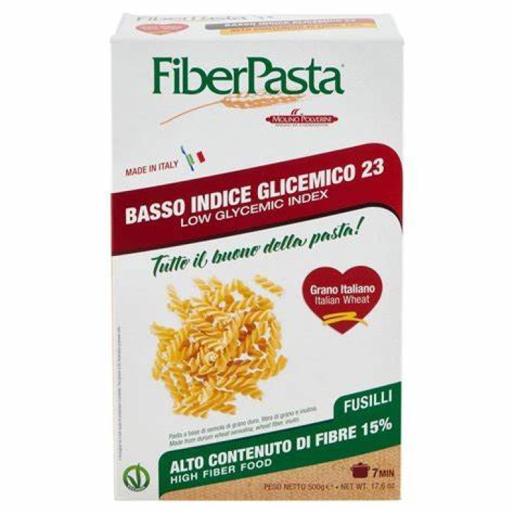 FUSILLI BAJO ÍNDICE GLUCÉMICO FiberPasta 250g