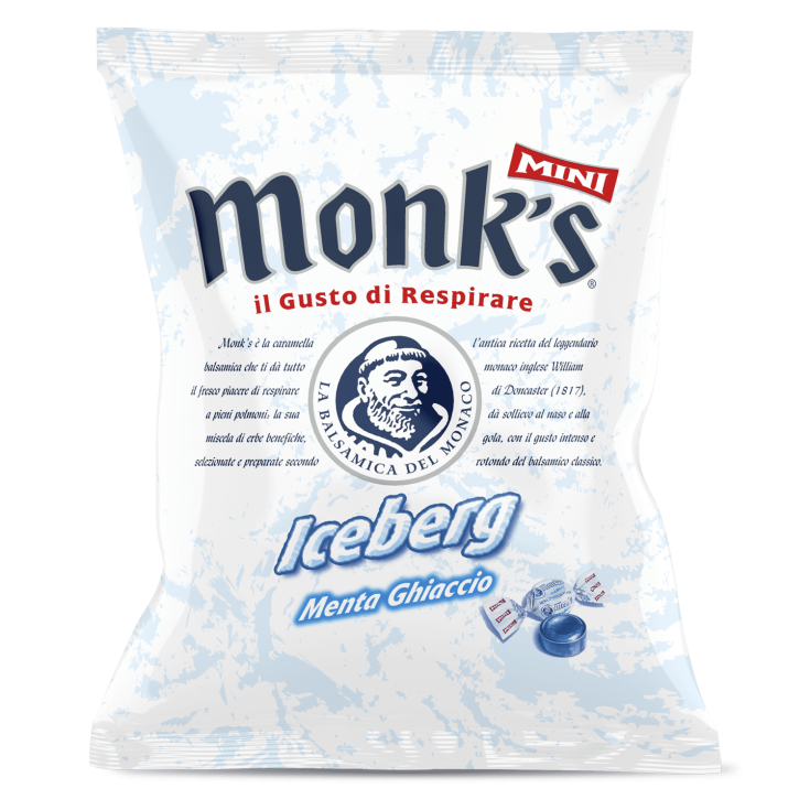 Monk's® Mini Iceberg Menta Hielo 60g