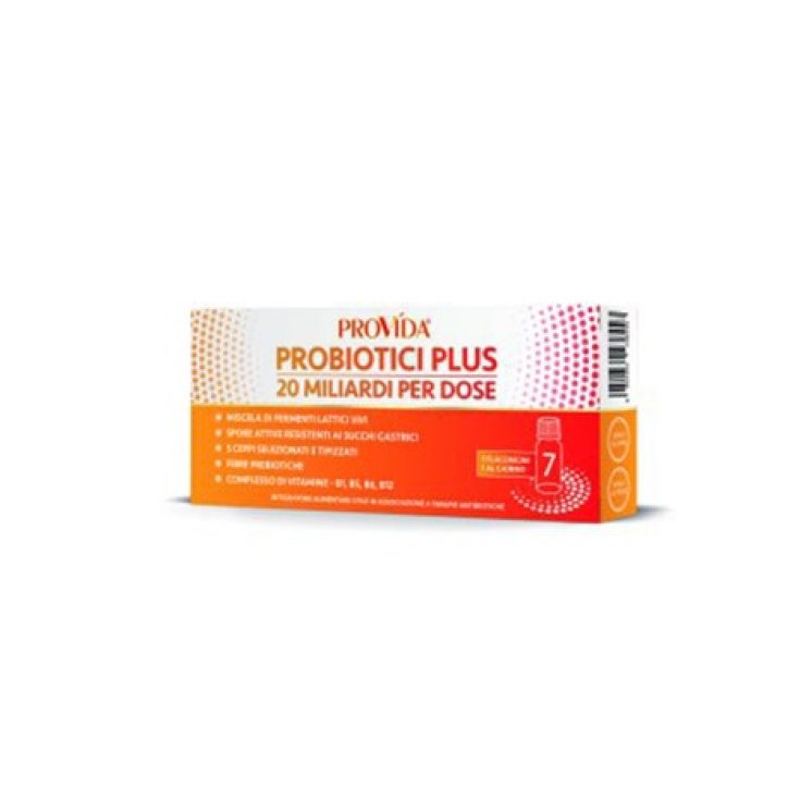 Provida Probióticos Plus 20MLD Por Dosis OPTIMA NATURALS 7 Viales