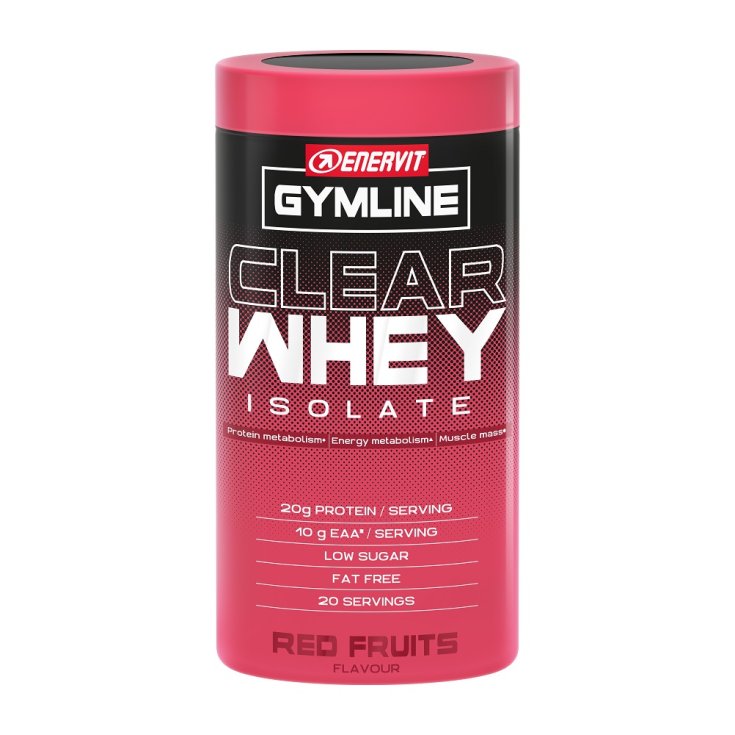 GYMLINE SUERO CLARO AISLADO FRUTOS ROJOS ENERVIT® 480g