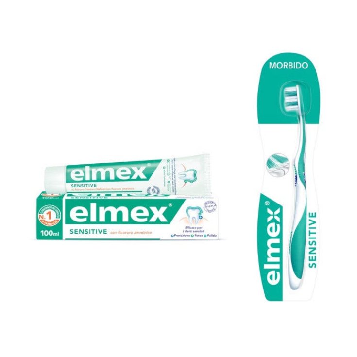 Dentífrico Sensible + Cepillo Dental Elmex 100ml
