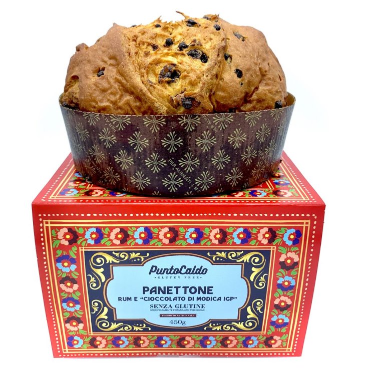 Panettone Ron Y Modica Chocolate IGP Punto Caliente 450g