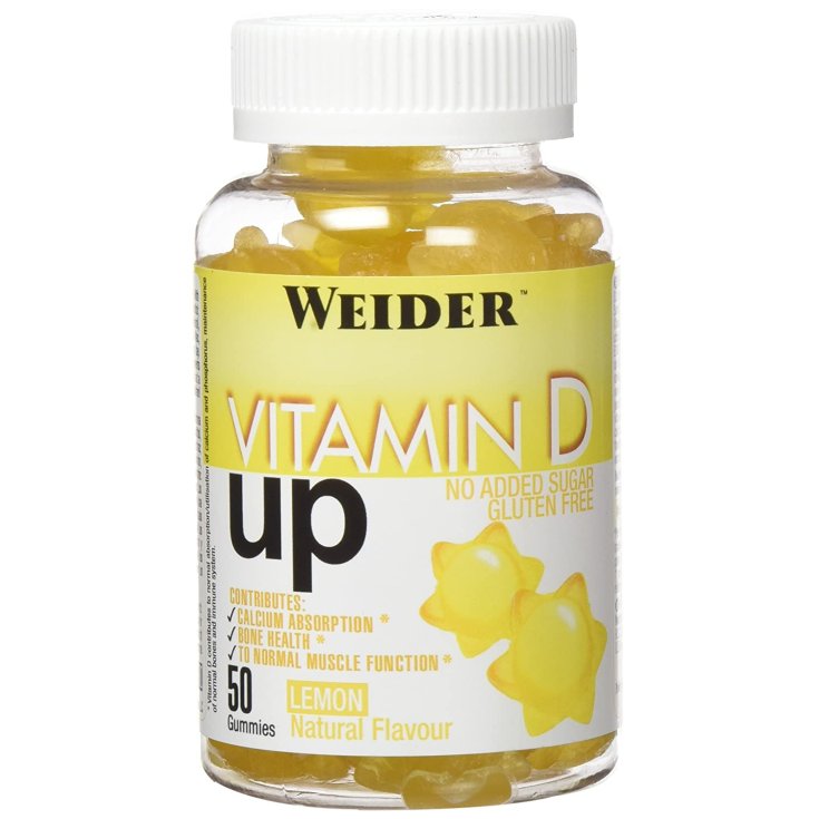 Vitamina D Up Weider 50 Caramelos