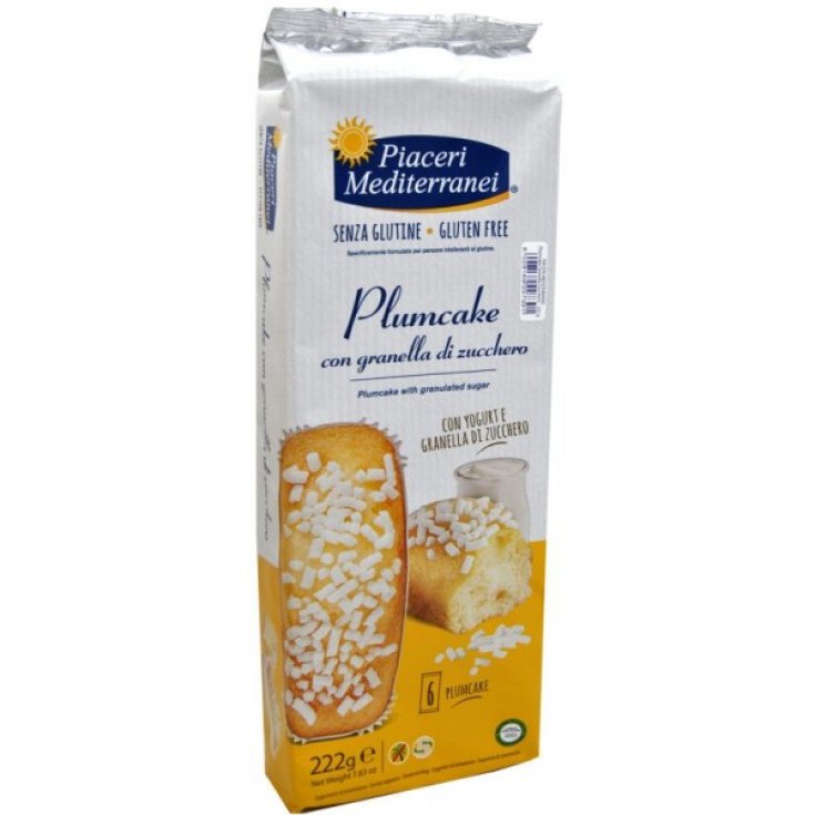 Plumcake Con Granos De Azúcar Piaceri Mediterranei 222g